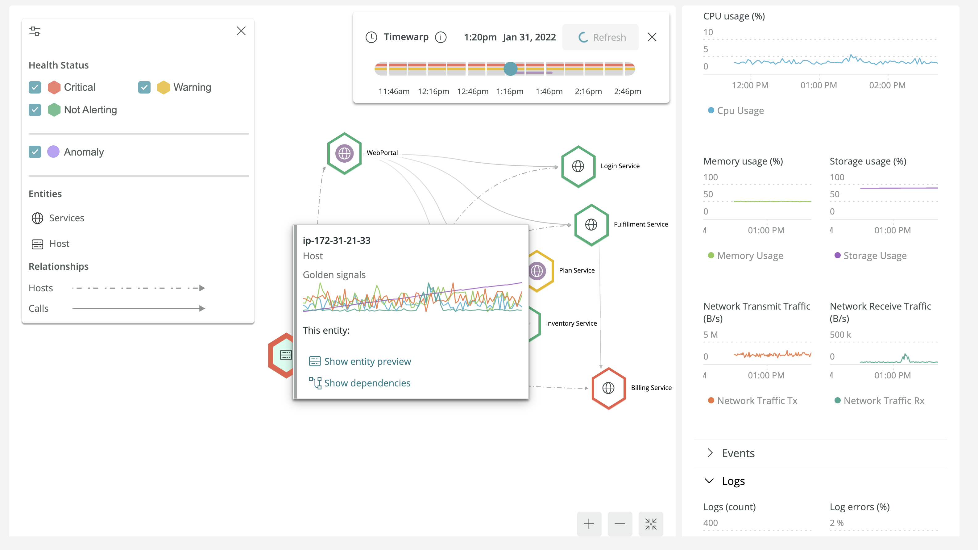 Infrastructure Monitoring